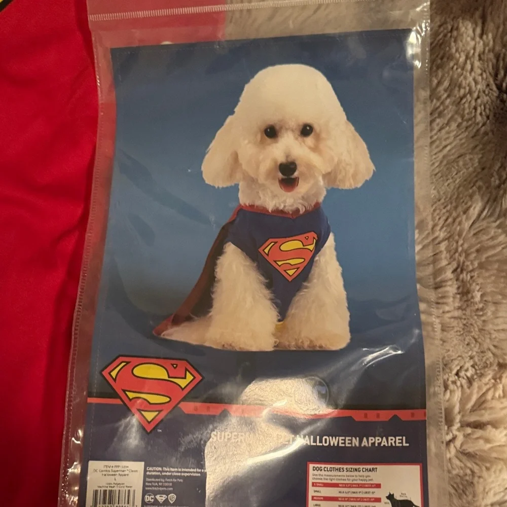 Superman Dog Halloween Costume